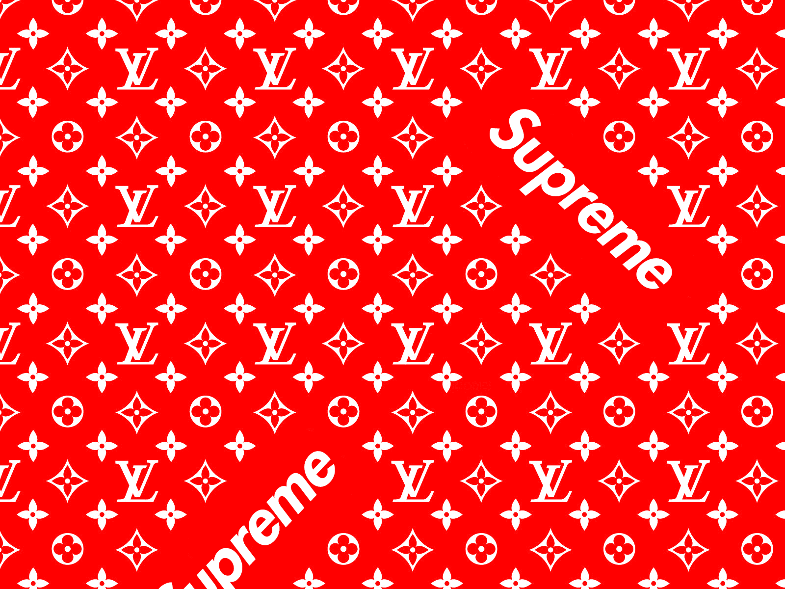 In Supreme's collaboration with Louis Vuitton, high fashion and